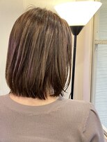 ヘアーエポック(hair epoque) 外国人風コントラストハイライトカラーアッシュグレージュ_3