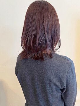 トップヘアー アヴェニュー 刈谷(TOPHAIR Avenue) 肌にすっと溶け込んでいくようなやわらかいカット/アースカラー