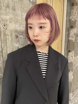 ロジ(loji) ピンク×ボブレイヤー