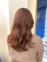 ロンドアベニール 北千住(Lond avenir)&nbsp;ブリーチなしwカラー　ピンクベージュ　西田大樹