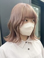 サンクプロジェクト(cinq PROJECT)&nbsp;ダブルカラーインナーカラーミルクティーベージュローライト韓国