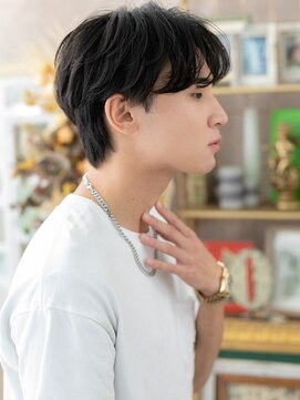 カバーヘア ブリス 大宮西口(COVER HAIR bliss) くせ毛風ニュアンスパーマショートマッシュc3大宮