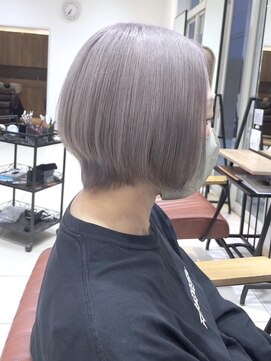 クアトログランシュ ひたちなか店(QUATRO×GranCieux) パールグレージュ【ひたちなか/ブリーチ】