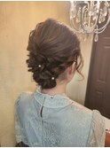 ブライダルヘアアレンジ