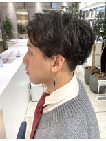 ステアケース 武蔵小杉店(stair:case) 大人メンズパーマ/ツーブロック/センターパート短め/ビジネスOK