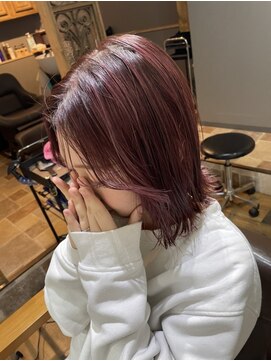 ブレイブ 福岡天神店(BRAVE) 艶々ピンクカラー