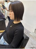 ぷちゅん/切りっぱなしボブ/ぱっつんボブ/ボブ