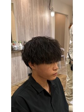 ヘアアンドフェイス ルースト(hair&face ROOST) 無造作マッシュ
