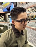 イージードリル/パンク/刈り上げショート/スパイキーショート