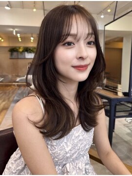 コート 表参道(Cote) くびれヘア/レイヤーミディアム/レイヤーボブ/ベージュカラー