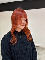 ビーハイブアヴェダ PARCO2店(BEHIVE AVEDA)&nbsp;季節先取り！なvivid　orange/sakuya