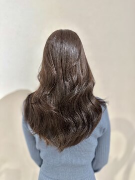 アクション 心斎橋店(ACTION) 20代30代レイヤーカット　ブラウンカラー　ツヤツヤ　美髪