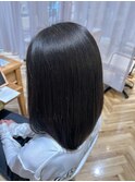艶髪 結べるロブ アディクシーカラー ダークブルー【20代/30代】
