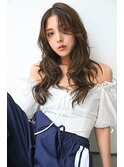 ロングレイヤー レイヤーカット 韓国風レイヤー 顔まわりカット