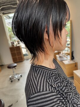 エルム 原宿 表参道(yelm) ショートウルフ/インナーカラー