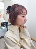 簡単スタイリング伸ばしかけヘア小顔ヘアヘアセット