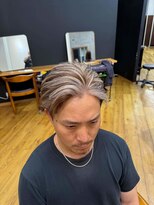 ワンズクロエ 原宿店(ONE's Chloe)&nbsp;フェザーパーマグレーフェザーショートサーフカール波打ちパーマ