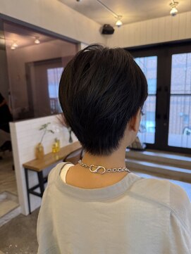 グッデイ ヘアー(GOOD DAY HAIR) 【GOOD  DAY  HAIR】ショート ボブ  改質改善 縮毛矯正 暗髪