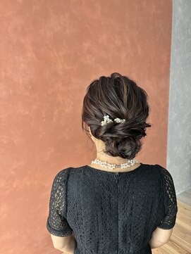 ヘアセット専門サロン by OKINAWA WATABE WEDDING 北谷店 シニヨン