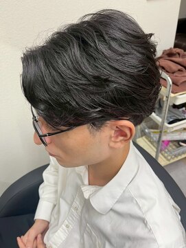 ブラン 池袋(BLANC) シャドウパーマ/フェザーパーマメンズパーマ/ツイストスパイラル