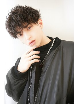 キャンバス バイ ネオリーブ 横浜西口(Canvas by neo.) 横浜★ツイストスパイラルパーマメンズマッシュ