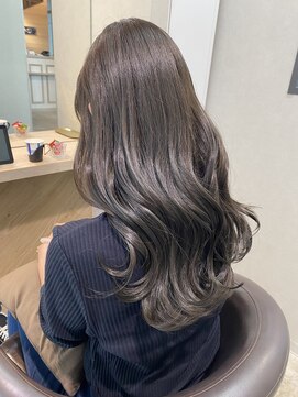 ジーナ 福岡藤崎(Zina) グレージュカラー/透明感カラー/韓国風ヘア/藤崎美容室