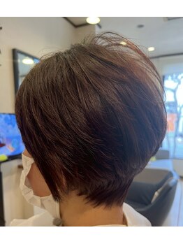 スリークの写真/【カット講師在籍】360度美シルエット。誤魔化しが効かないショートこそ理論に基づく圧倒的技術で【深谷】