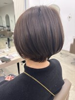 アヴァンス 箕面(AVANCE.)&nbsp;大人ショートボブ×髪質改善カラー