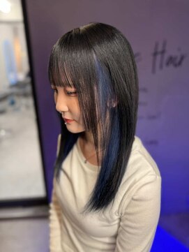 ラニシス ヘアー(Lanisis Hair) ネイビー×ブラック