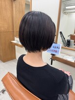 タミーズ 金山(Tummy's)&nbsp;丸みショート×黒髪