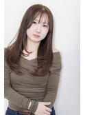 縮毛矯正でうる艶ロング
