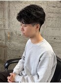 MEN’S HAIR/サーフカール/刈り上げセンターパート/太田