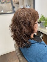 コトリーブ(kotoreve)&nbsp;ひし形　ウルフ系パーマスタイル