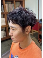 ビハインドザカーテン(BEHIND THE CURTAIN)&nbsp;スパイキーショート×レッドブラウン