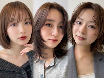 ミンクスリッカ 表参道(MINX RICCa)の写真/スタイリストがしっかりカウンセリング&カット！理想通りの似合わせに感動♪