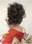 成人式におすすめふわふわアップ♪