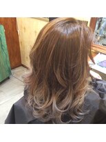 ジョージ(Jo-Ji)&nbsp;【JOJI】WELLAブルーシルバーグラデーション【橋本】