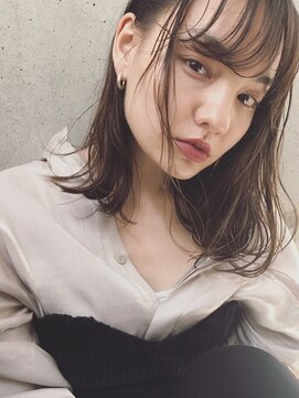 ミンクス 青山店(MINX) 濡れ感がおしゃれ　切りっぱリラクシーミディ 表参道