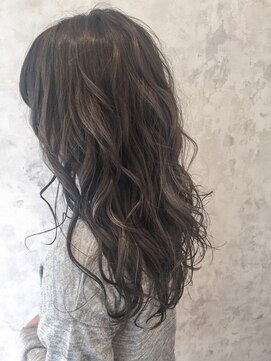 パルフェ ヘアー バイ オーク 九大学研都市(parfait hair byOAK) ヌーディカラーホワイトアッシュ