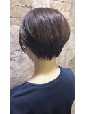 グラデーションショートボブ