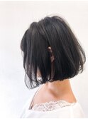 ☆シャープで大人カジュアルなモードワンカールボブ☆