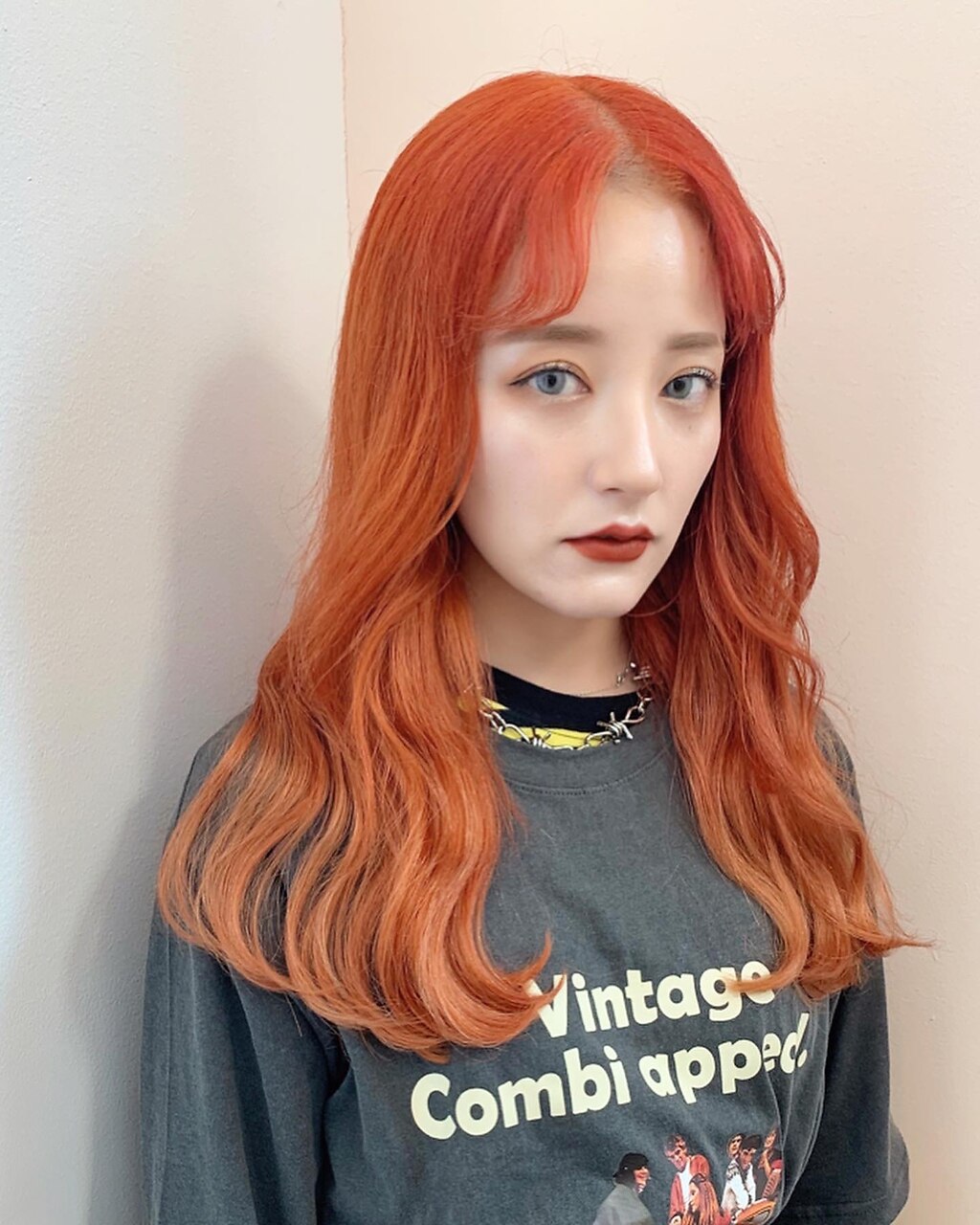 ヒューマンヘアエクステ【Orange Brown】66cm ストレート高品質 Amazon.co.jp: Paruks シールエクステ 人毛 エクステ シール
