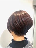 くびれのあるハンサムショート