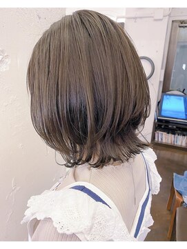 ティーシェル(TIECHEL) 最旬プチウルフボブ20代30代40代くびれレイヤー簡単スタイリング