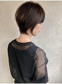 【Rowel】ナチュラルブラウン×ショートボブ