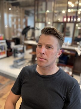 リバレッジ 広尾(Leverage) アップバングフェードカット【広尾、恵比寿】担当:尾上