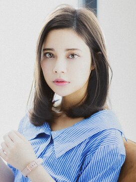 オレロ 国立(olelo) 大人ガーリー/似合わせカット/リバースセンターパート/国立