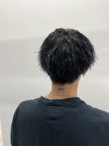 アッシュタカサキ(ash takasaki)&nbsp;20代30代メンズツイストパーマ束感トラッドオシャレ感ショート