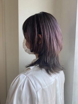 リセテラス (Lycee terrace) ウルフカット/インナーカラー/ケアブリーチ