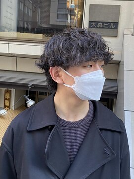 ドルクス 日本橋(Dorcus) 10代20代　メンズ波巻きスパイラルパーマ　日本橋